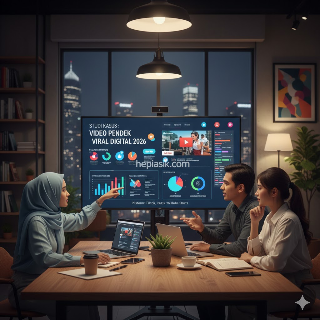 Analisis studi kasus keberhasilan tren video pendek paling booming di platform digital